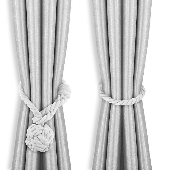 Perdele - accesorii DAUPHIN culoare galbenă ameliahome