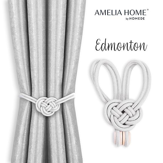 Perdele - accesorii EDMONTON culoare alb ameliahome
