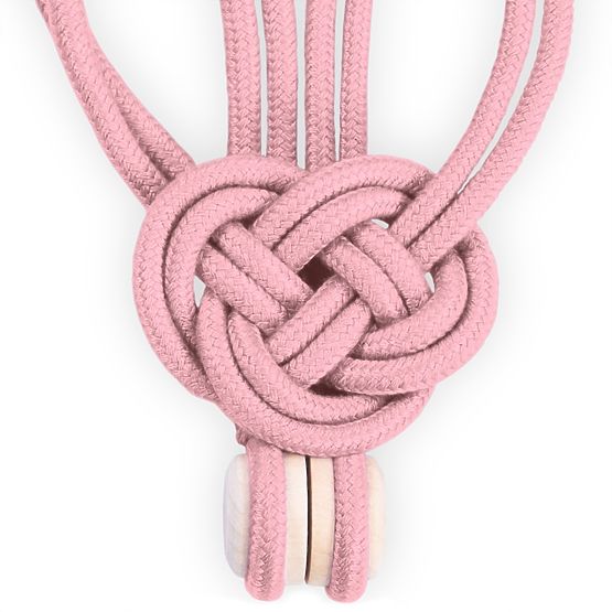 Perdele - accesorii EDMONTON culoare roz pudră ameliahome