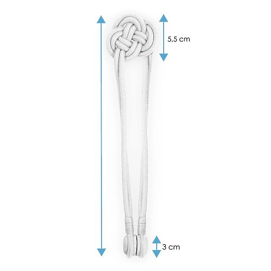 Perdele - accesorii EDMONTON culoare roz pudră ameliahome