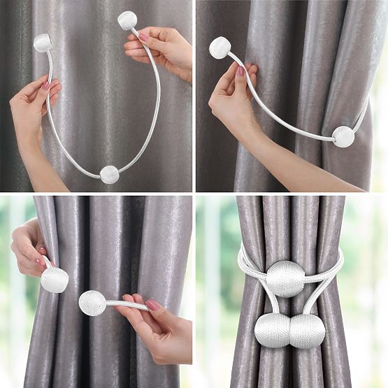 Perdele - accesorii MONTREAL culoare lila ameliahome