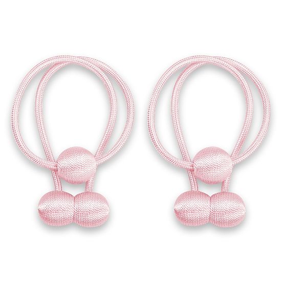 Perdele - accesorii MONTREAL culoare roz pudră ameliahome