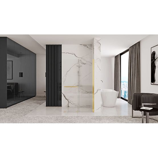 Perete de duș Rea Cortis GOLD 120