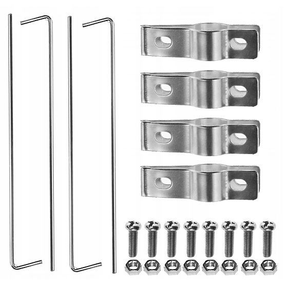 Pergolă metalică arc negru 240 cm