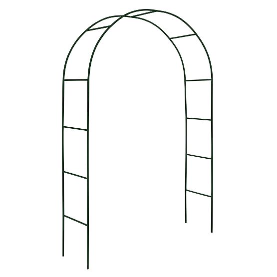 Pergolă metalică arc negru 240 cm