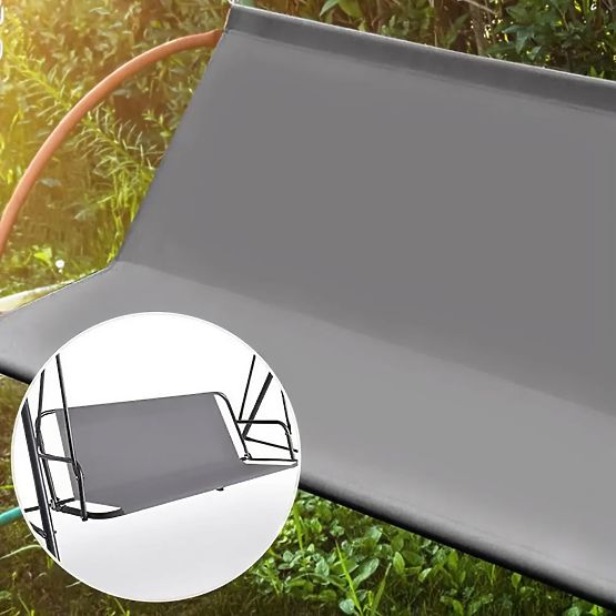 Perna pentru leagăn de grădină 120 x 93 cm gri ModernHome