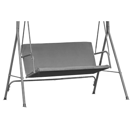Perna pentru leagăn de grădină 127x100 cm gri MultiGarden