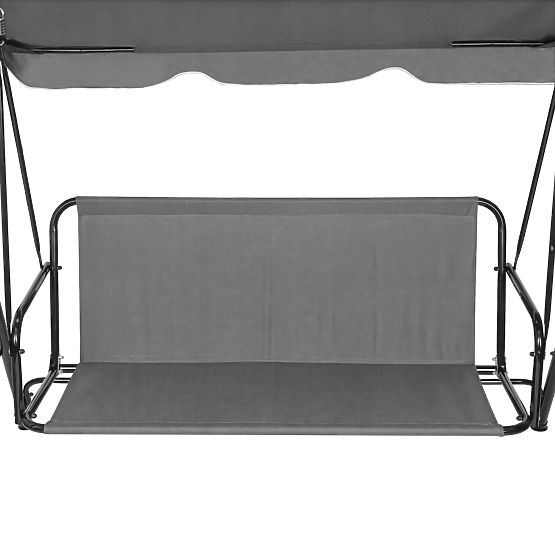 Perna pentru leagăn de grădină 140 x 100 cm gri ModernHome