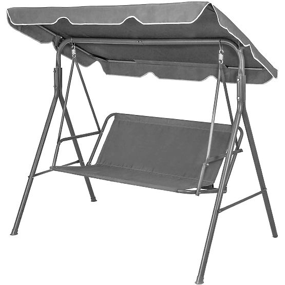 Perna pentru leagăn de grădină 140 x 100 cm gri ModernHome