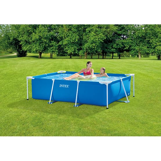 Piscină de grădină cu cadru dreptunghiular 3x2m Intex