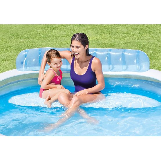 Piscină de grădină cu scaune 229x218cm Intex 57190