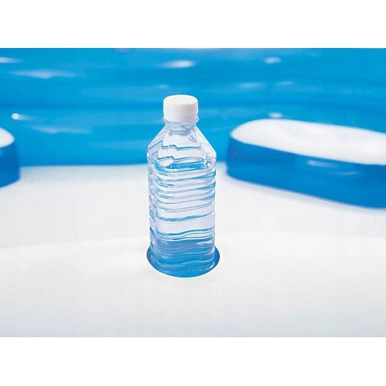 Piscină de grădină cu scaune gonflabile 229x229cm Intex 56475