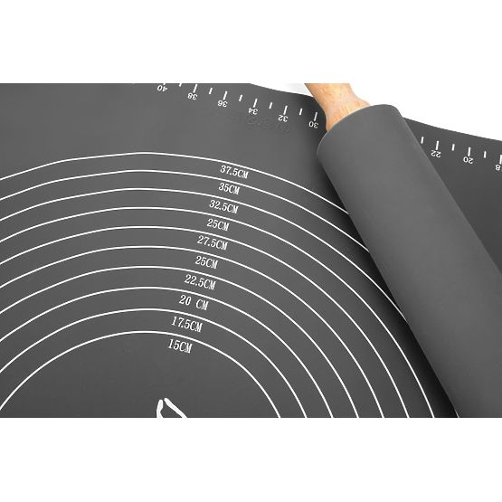 Placă de lucru din silicon SELMA grafit 70x50 cm