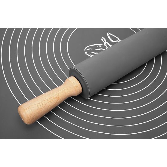 Placă de lucru din silicon SELMA grafit 70x50 cm