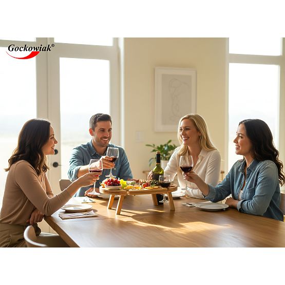 Placă de servire din bambus DELIA