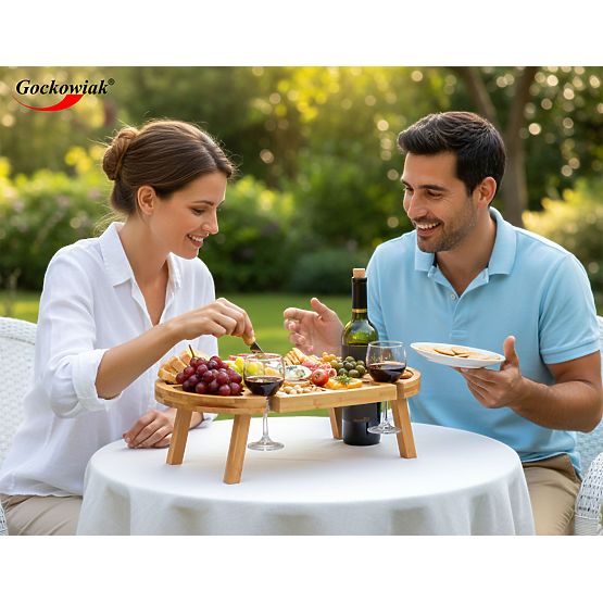 Placă de servire din bambus DELIA