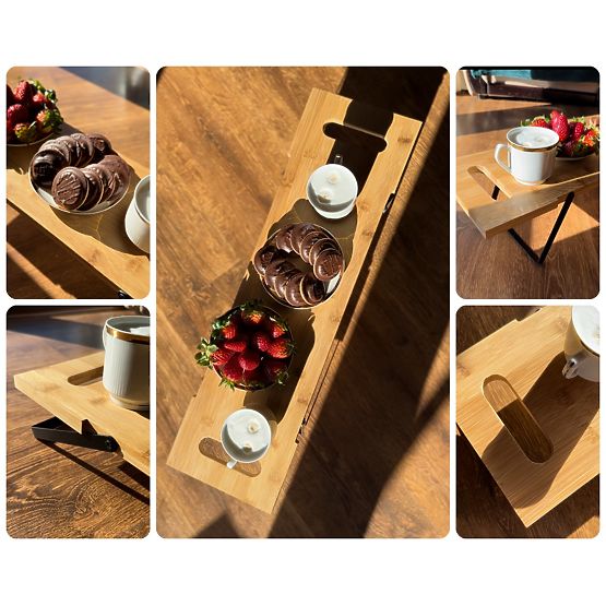 Placă de servire din bambus OFELIA