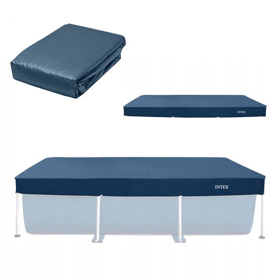 Prelată acoperitoare pentru piscină cu cadru 2,6x1,6m Intex 28036