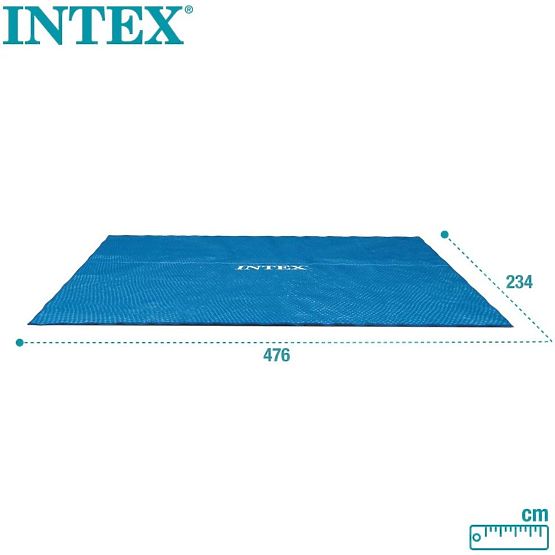 Prelată solară pentru piscină cu cadru 488x244cm INTEX 28029