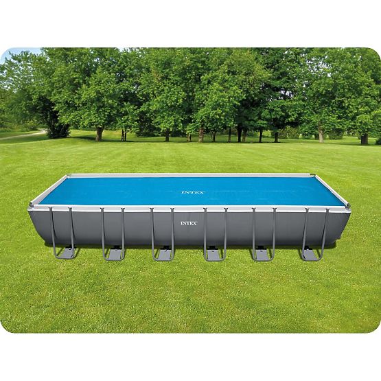 Prelată solară pentru piscină cu cadru 732 cm INTEX 28017