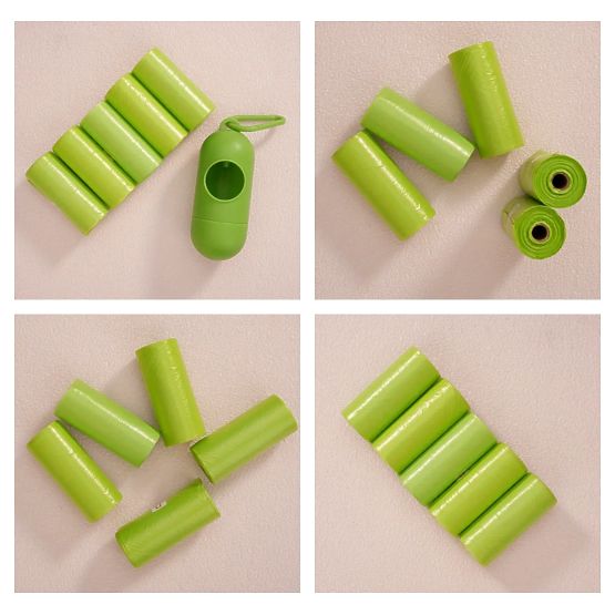 Pungi pentru excremente de câine GIZMO 400 bucăți