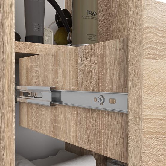 RAFT BAIE FIN COLOANĂ 30 2D 1SZ 1W 140cm PK SONOMA