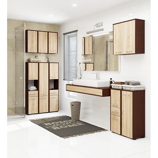 RAFT BAIE FIN STÂLP 30 2D 140cm VENGE / SONOMA