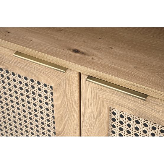 Raft BORNEO REG-1 stejar artisan/negru (2p=1buc)