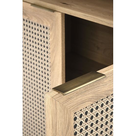 Raft BORNEO REG-1 stejar artisan/negru (2p=1buc)