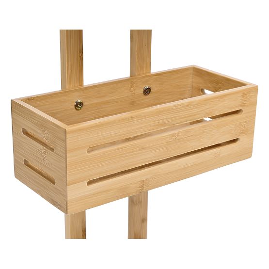 Raft din bambus MANILA cu 3 niveluri pentru bucătărie și baie
