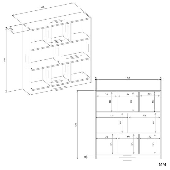 Raft Fiesta 8P STEJAR ARTISAN / ALB