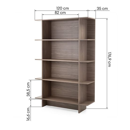 Raft Kanso, stejar perlat
