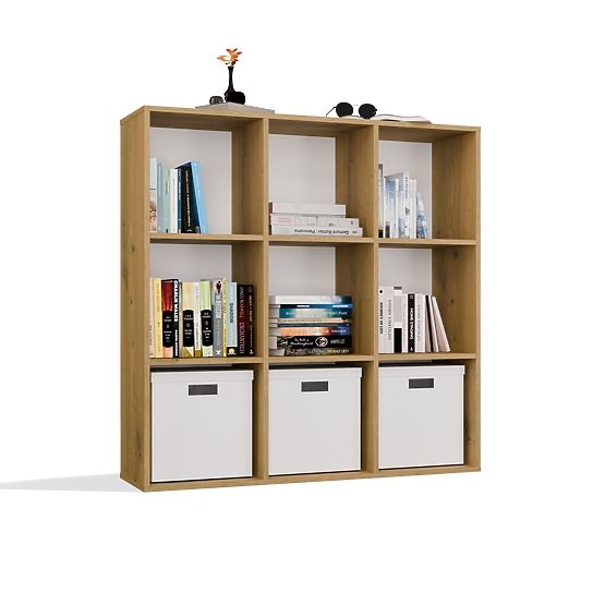 RAFT MALAX 3x3 H STEJAR ARTISAN CU PANOURI SPATE HDF SOLIDE 110x110 CM