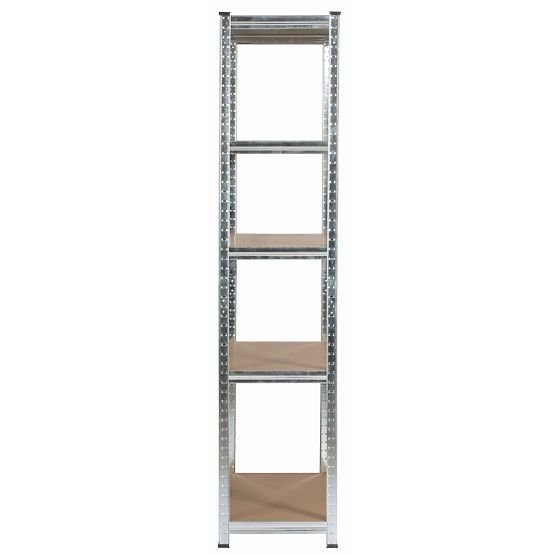 RAFT METALIC 90x40x180 ARGINTIU