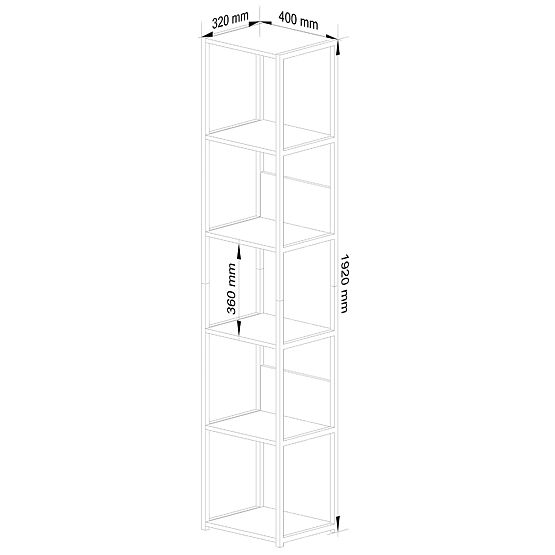 RAFT METALIC LOFT 400 NEGRU/STEJAR CRAFT