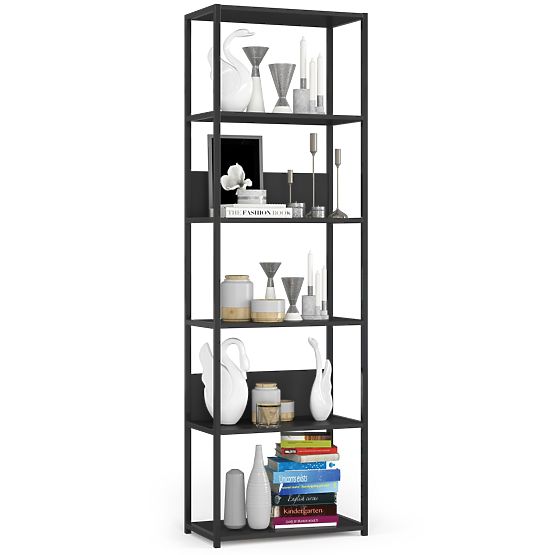 RAFT METALIC LOFT 600 NEGRU/NEGRU