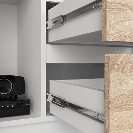 RAFT OFFICE 80 cm CLP R11 PK ALB / SONOMA