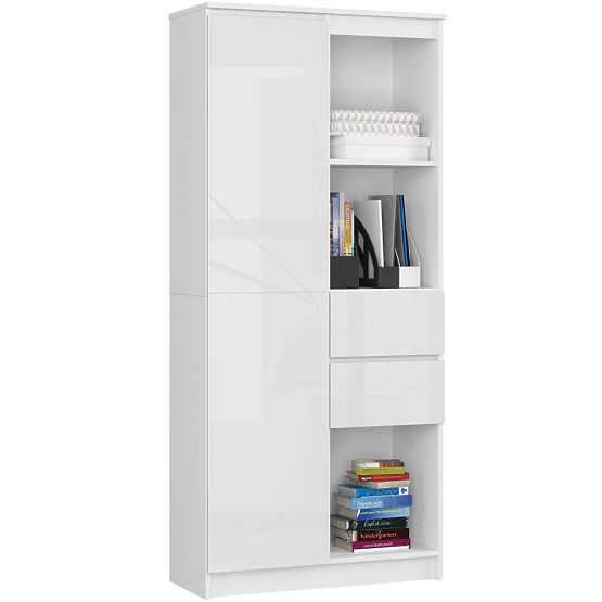 RAFT OFFICE R 80 cm CLP R15 PK ALB / ALB LUCIOAS