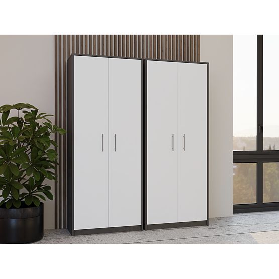 Raft Oliv 2D ANTRACIT ALB