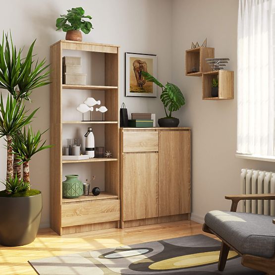 RAFT R60 1SZ 4P CLP PK STEJAR SONOMA