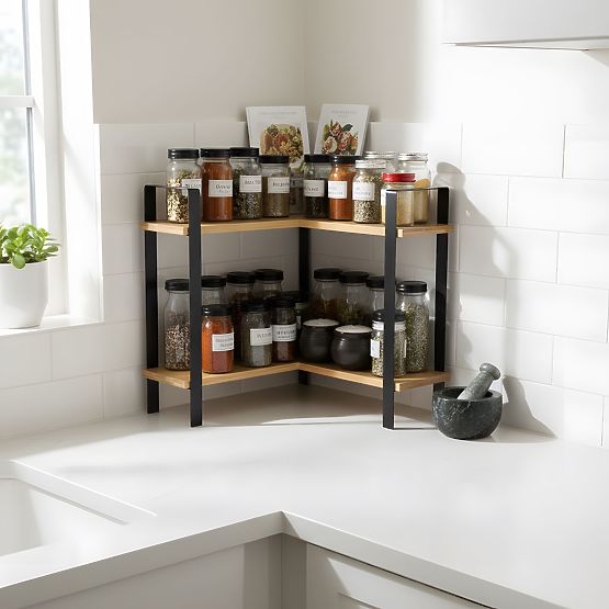 Rafturi din bambus pentru condimente SARITA