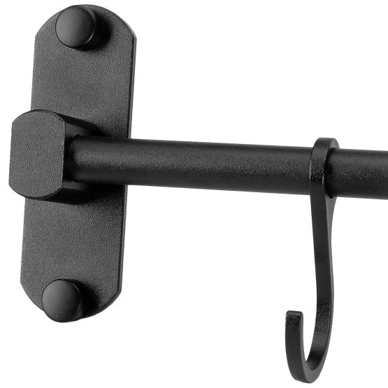 Reling pentru bucătărie și baie SIVAS negru