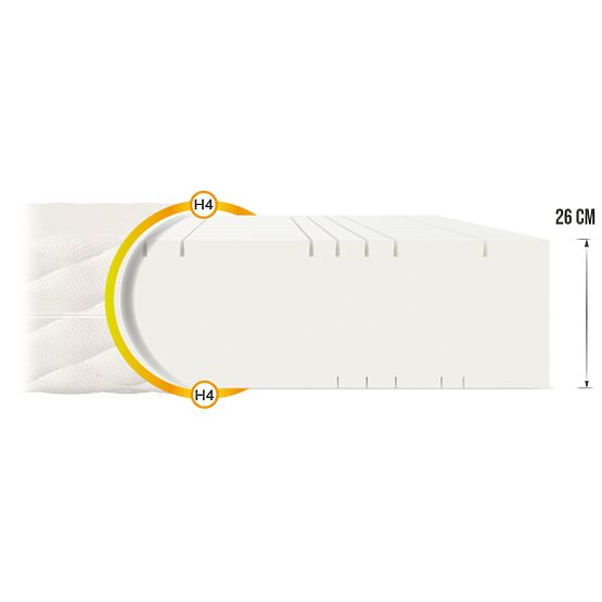 Saltea din spuma Goya Max Plus 120 x 200 cm