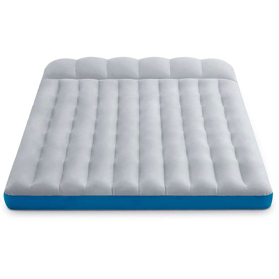 Saltea dublă gonflabilă de camping 193x127x17 cm cu spătar INTEX 67999