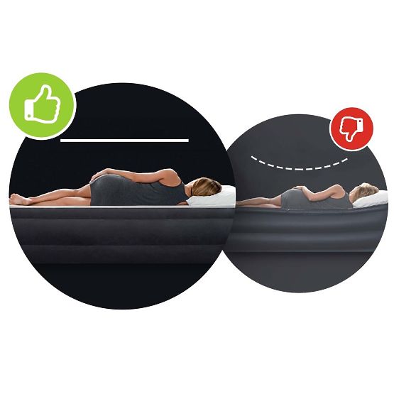 Saltea gonflabilă pentru dormit 203x152 cm dublă INTEX 64143