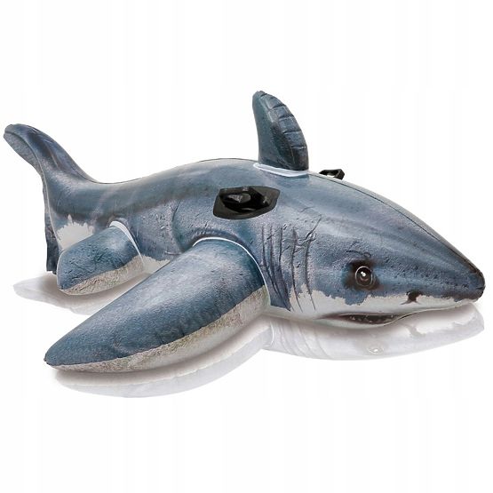 Saltea gonflabilă rechin pentru înot INTEX 57525