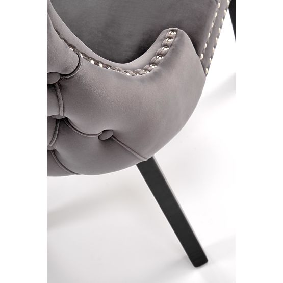 Scaun ALDA gri (1p=2buc)