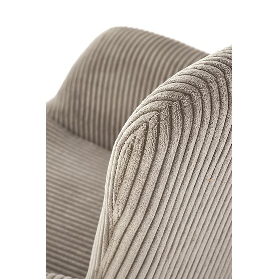 Scaun balansoar BELMIRO - catifea gri