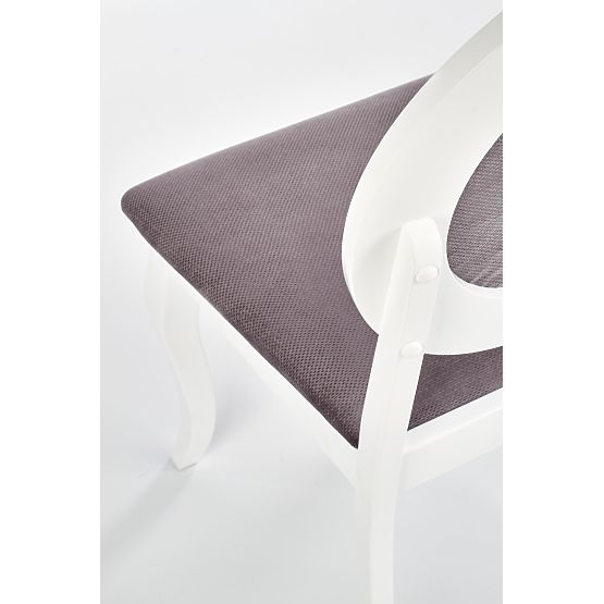 Scaun BAROCK alb / gri (1p=2buc)