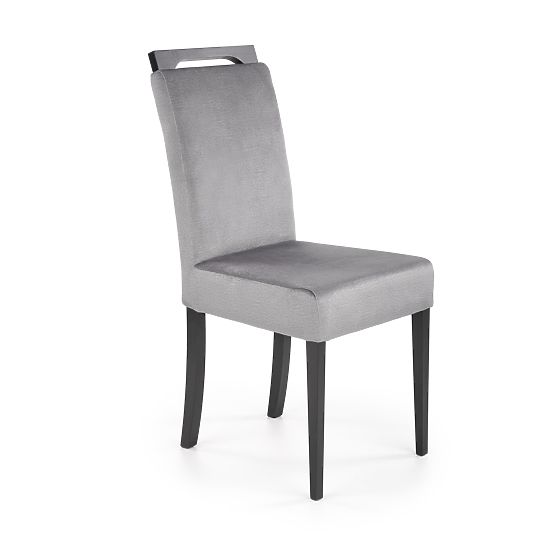 Scaun CLARION 2 negru / husă: MONOLITH 85 (cenușiu) (1p=2buc)